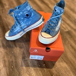 Normal Retail $90 Converse Chuck 70, Brand New true indigo tie dye